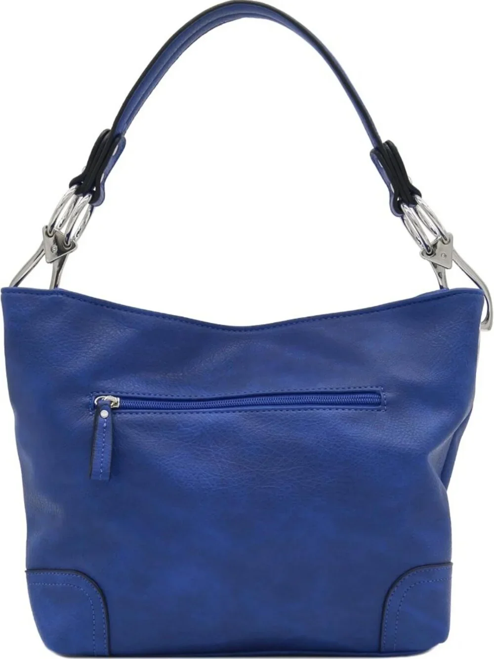 Stylish Hobo Shoulder Bag with Large Snap Hook, Chic Everyday Accessory